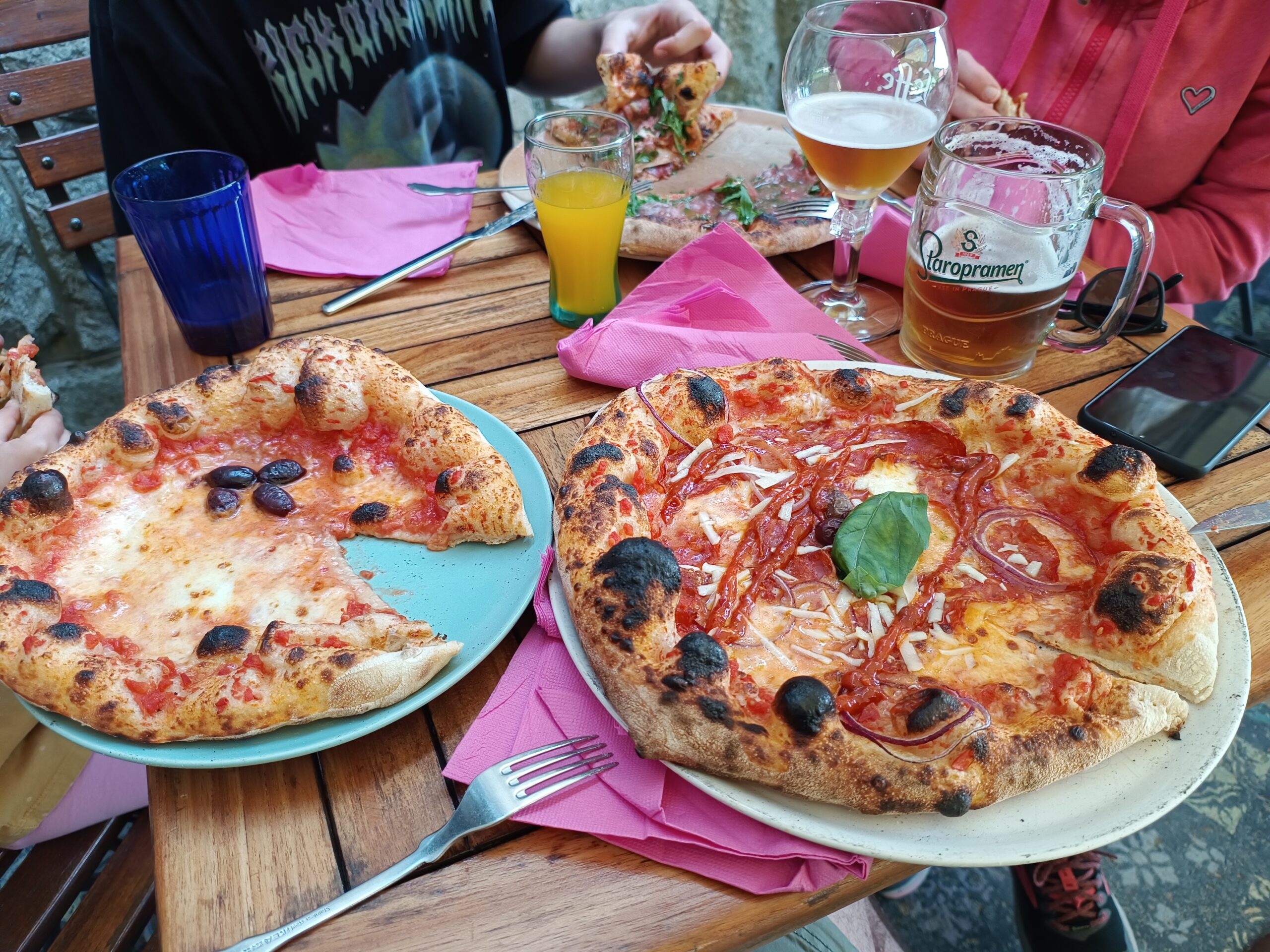 Pizza s boškarinom @ Pizzeria Burra, Plomin